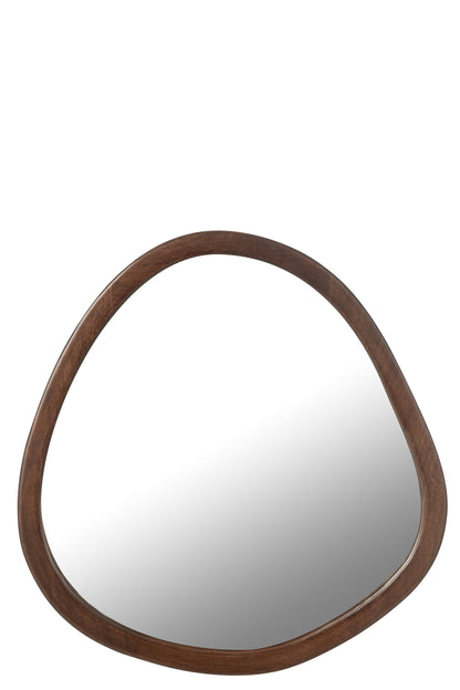 Spiegel Whisp Mango Hout/Mdf Bruin Groot
