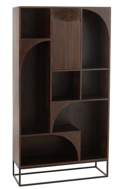 Plankmodus Mangohout/MDF Bruin