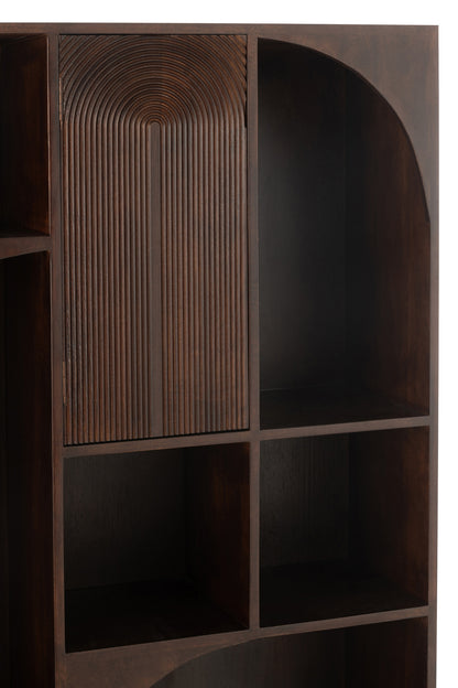 Plankmodus Mangohout/MDF Bruin