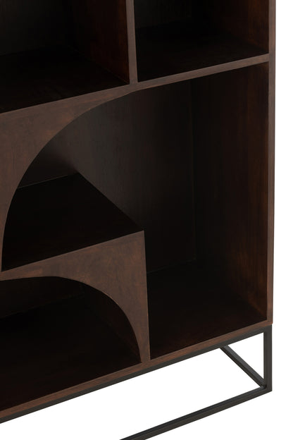 Plankmodus Mangohout/MDF Bruin