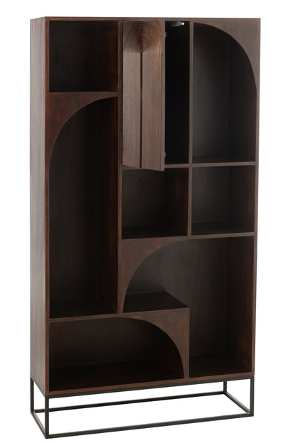 Plankmodus Mangohout/MDF Bruin