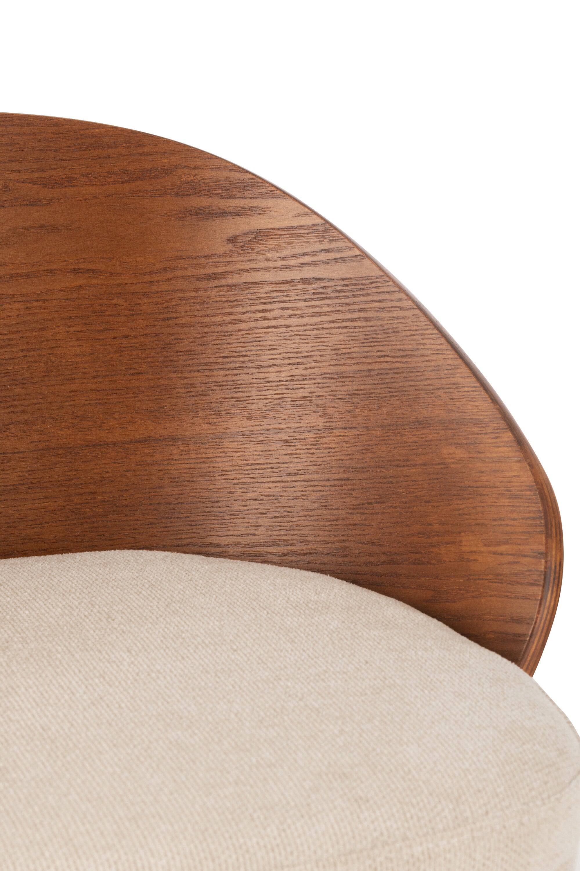 J-Line Barstoel Lone Multiplex/Metaal Bruin/Beige