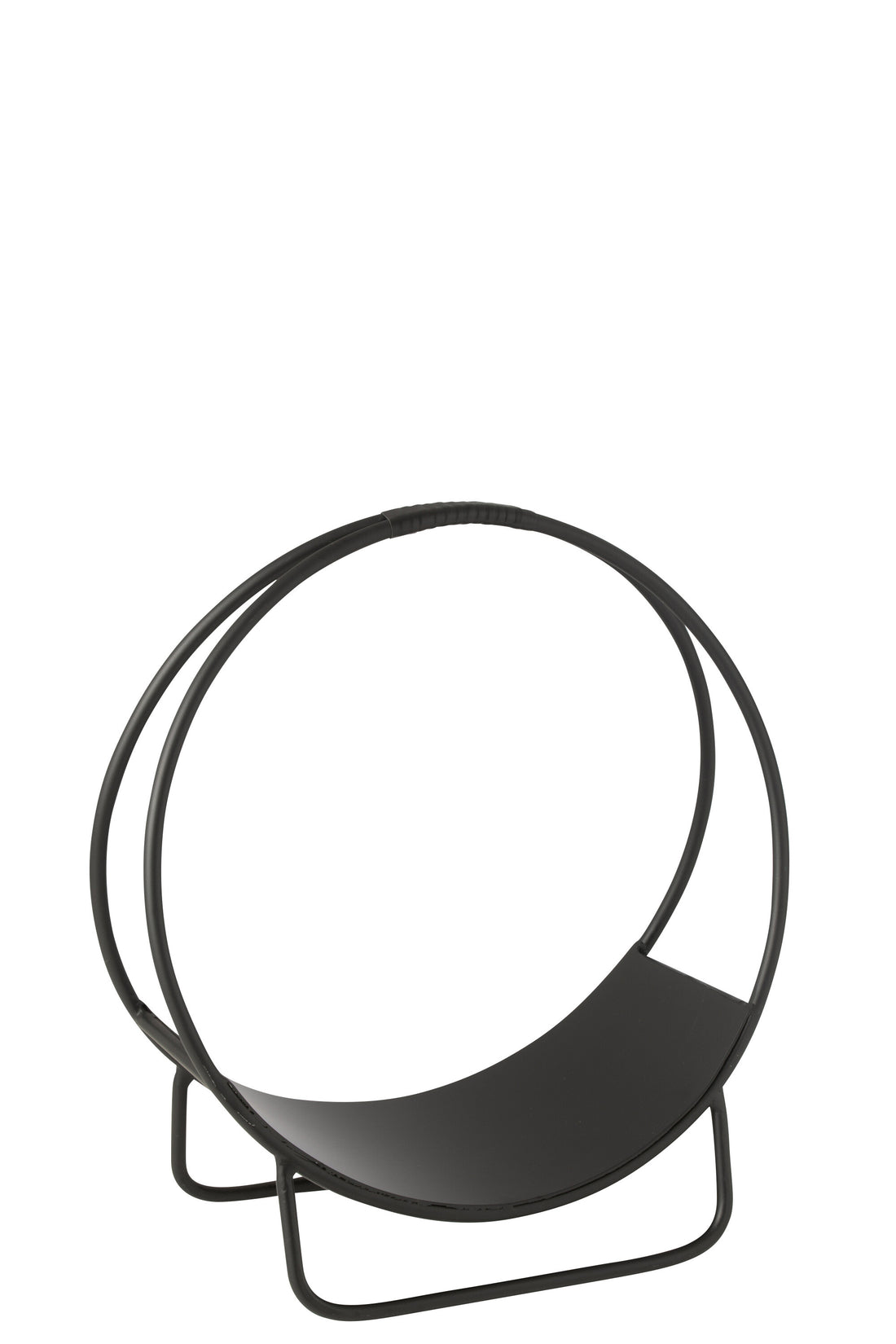 Houtopslagrek Mark Metaal Zwart Klein