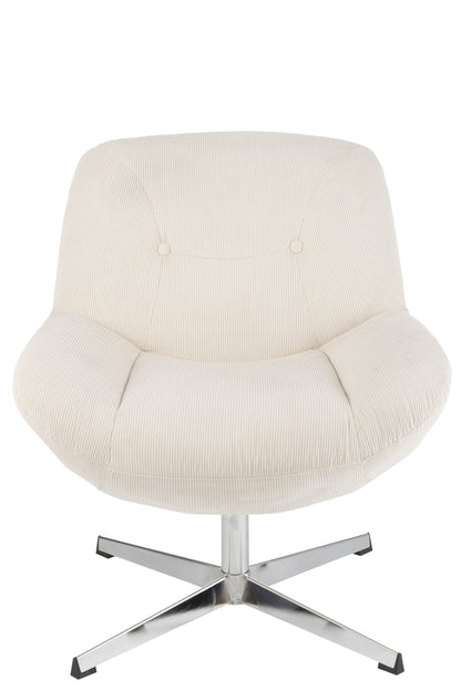Lounge stoel Chill Metaal/Meubelplaat Room/Zilver