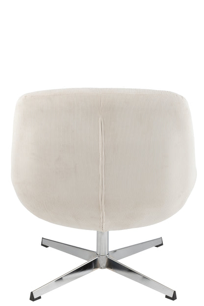 Lounge stoel Chill Metaal/Meubelplaat Room/Zilver