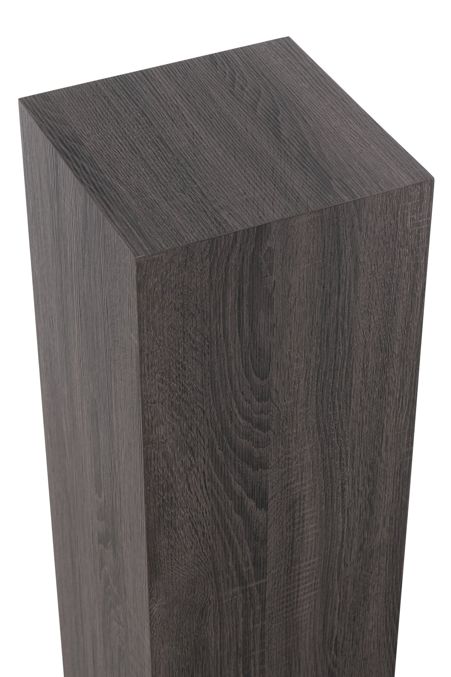 J-Line Sokkel Rechthoekig Grijs Mdf/Fineer Medium