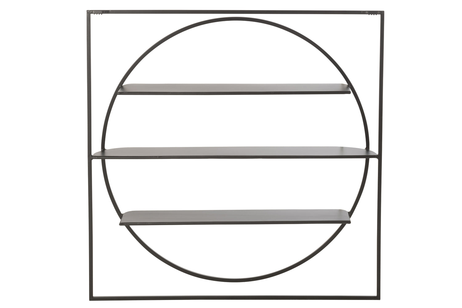 Wandplank Nieuws Metaal Zwart