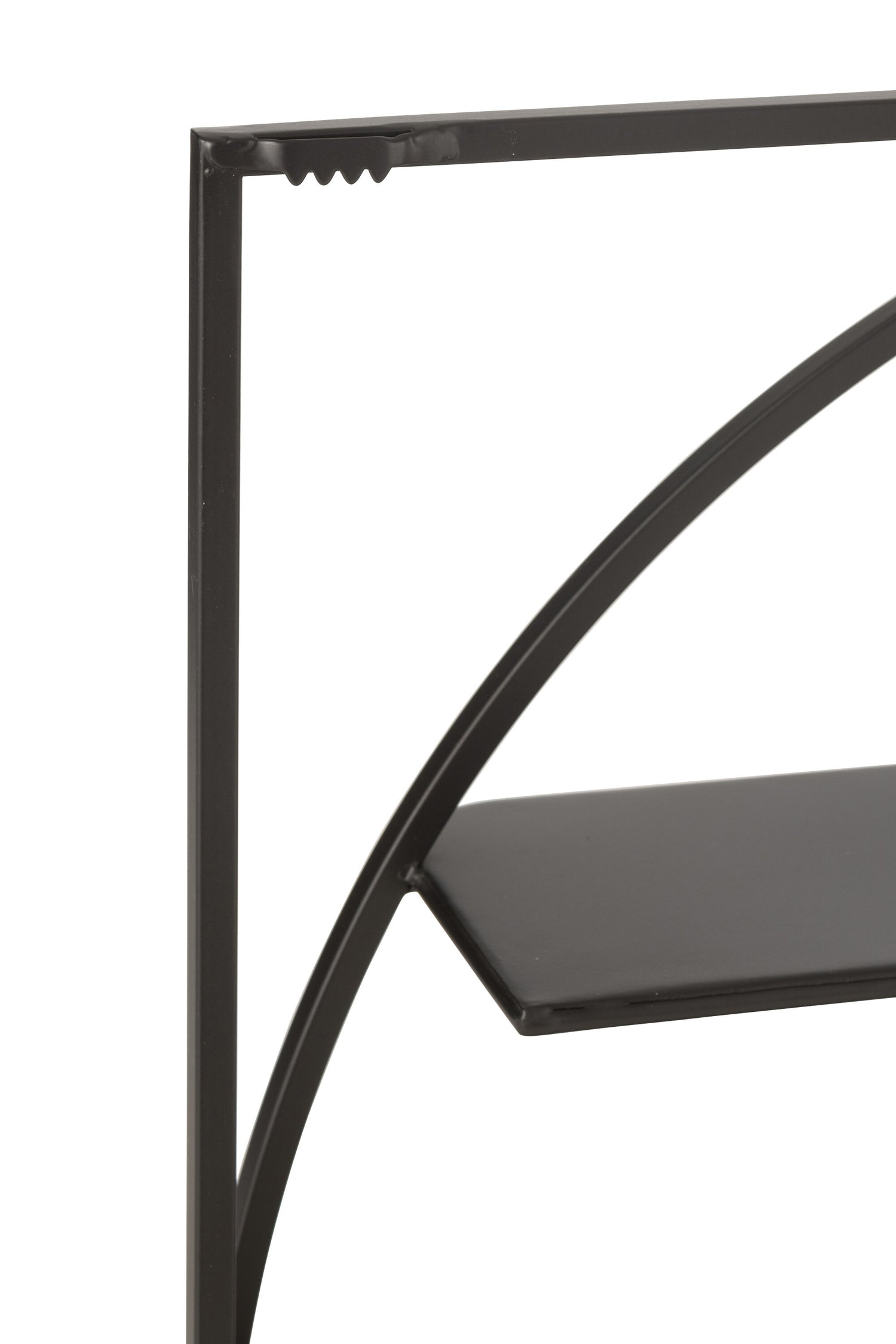 Wandplank Nieuws Metaal Zwart