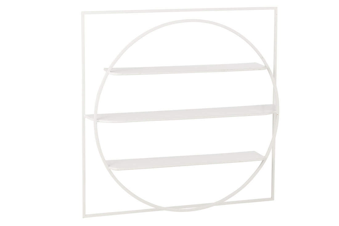 Wandplank Nieuws Metaal Wit