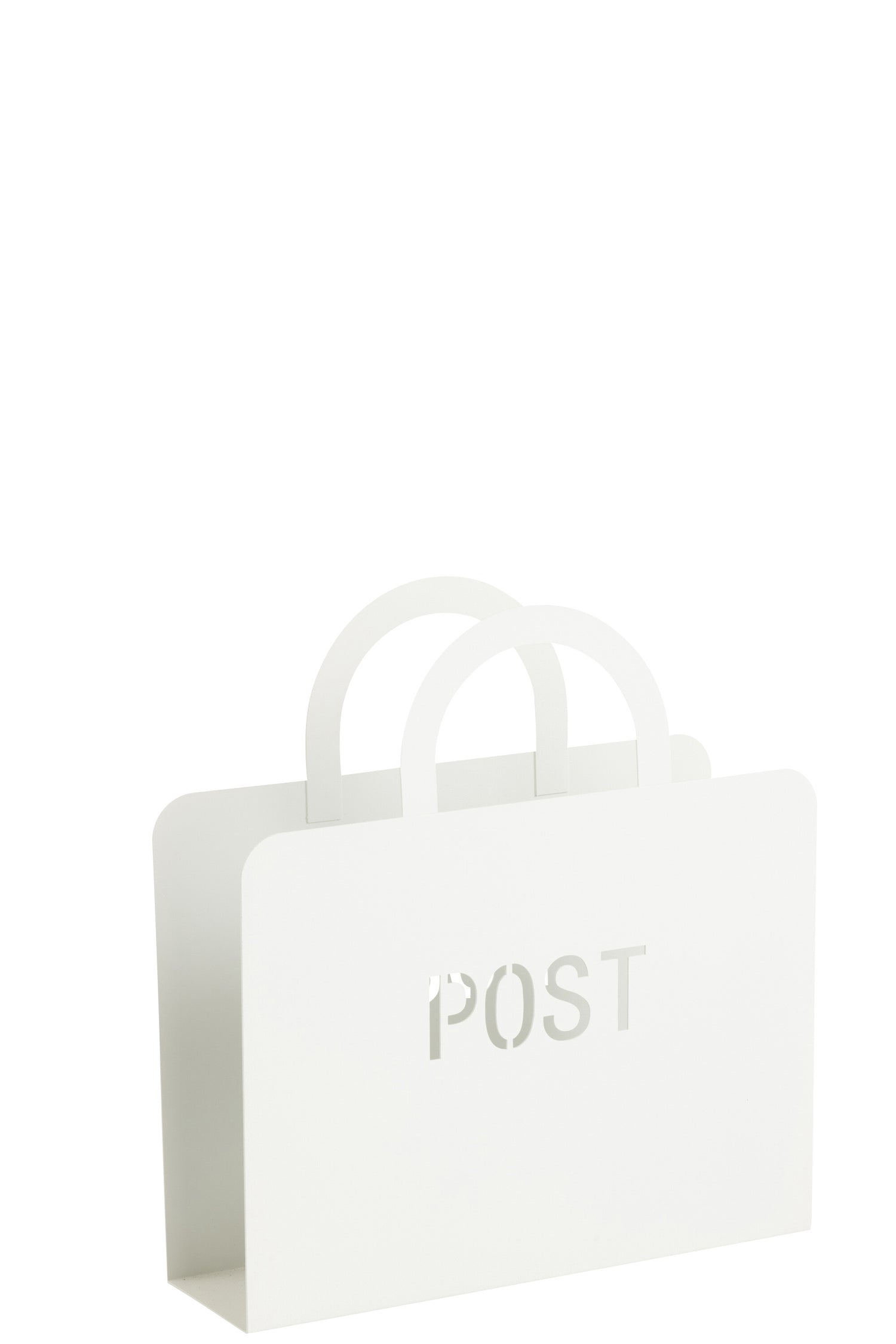 Tas Tijdschrift Metaal Wit