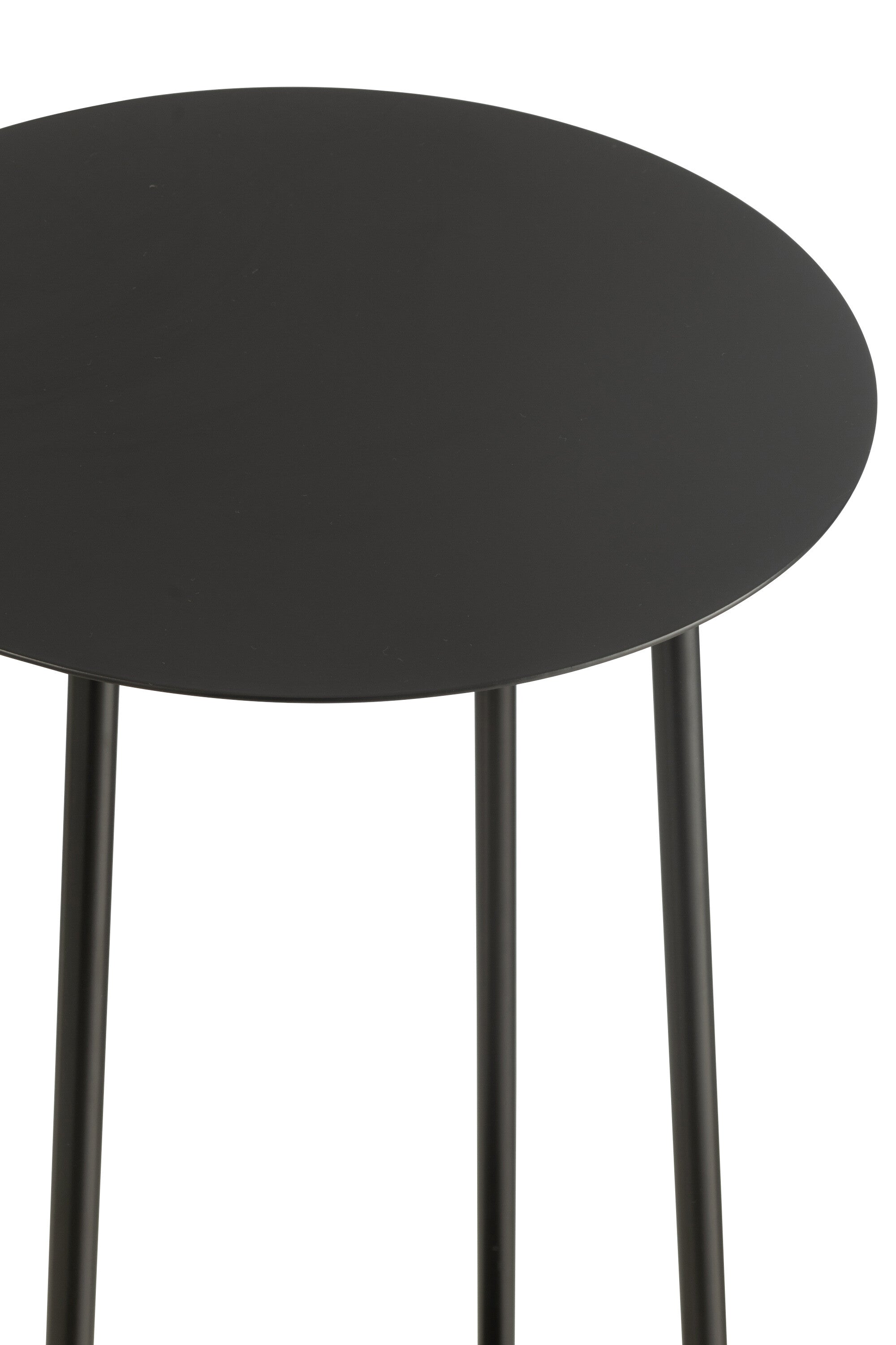 Bloemenstandaard Twee Metaal Zwart