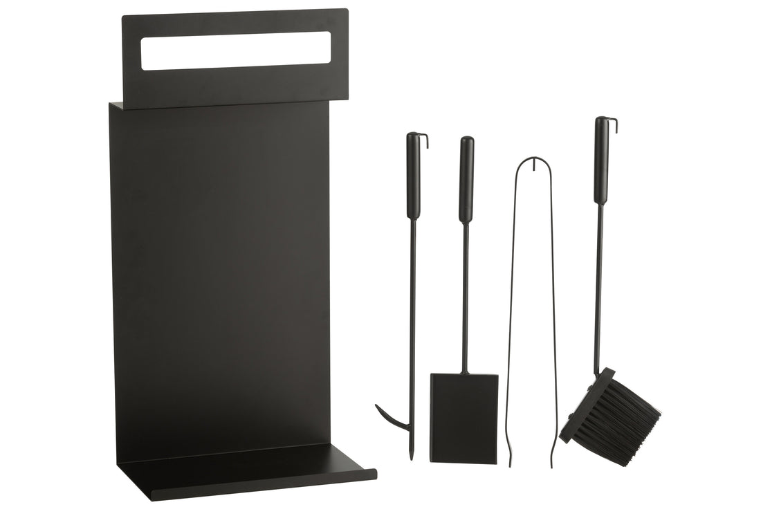 Accessoires Schoorsteen Metaal Zwart