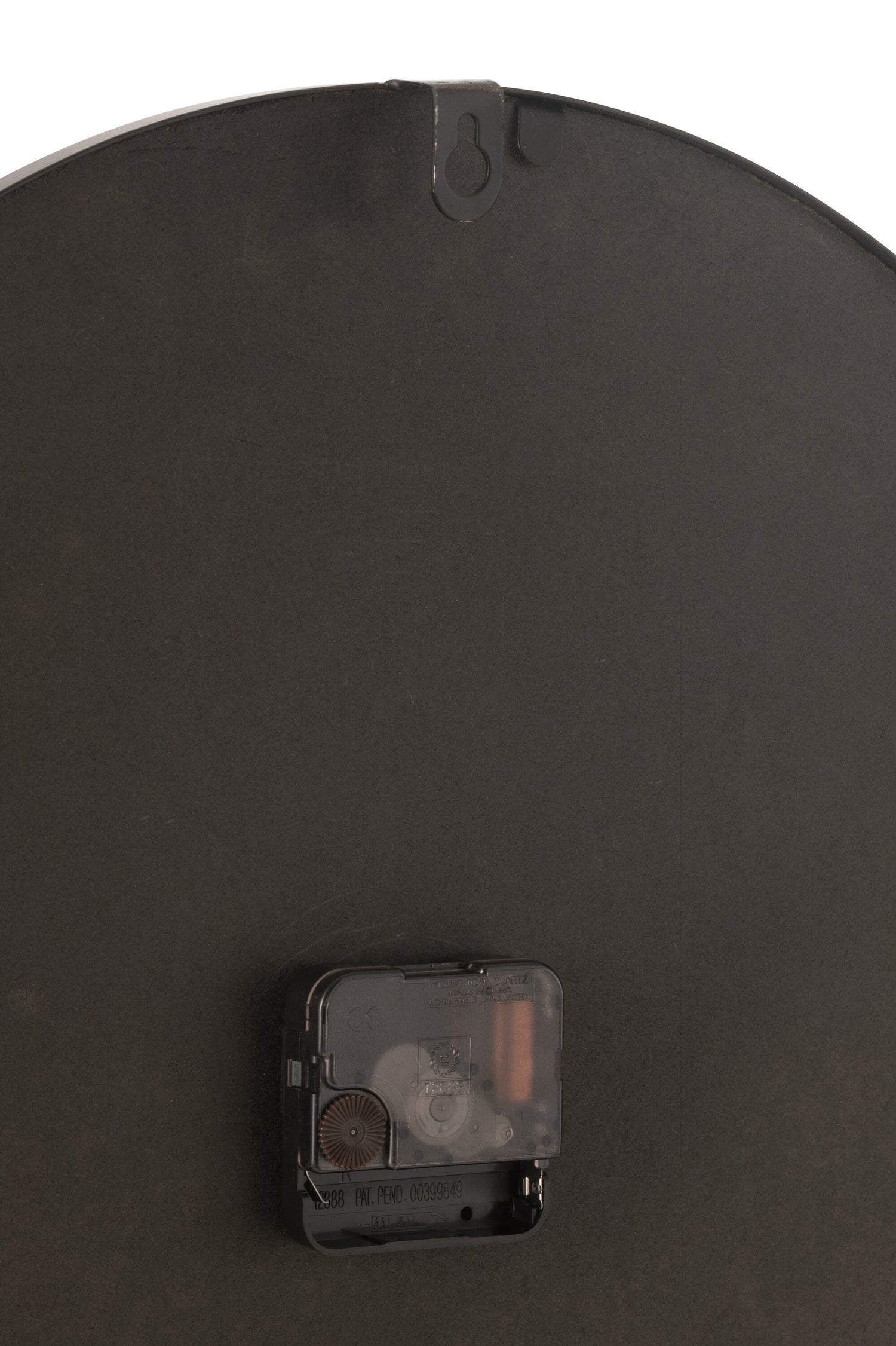 Wandklok Nue Mdf/IJzer Natuurlijk Groot