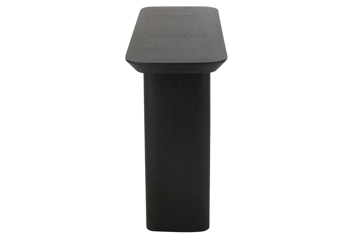 J-Line Console Large Fineer/Spar Hout Zwart