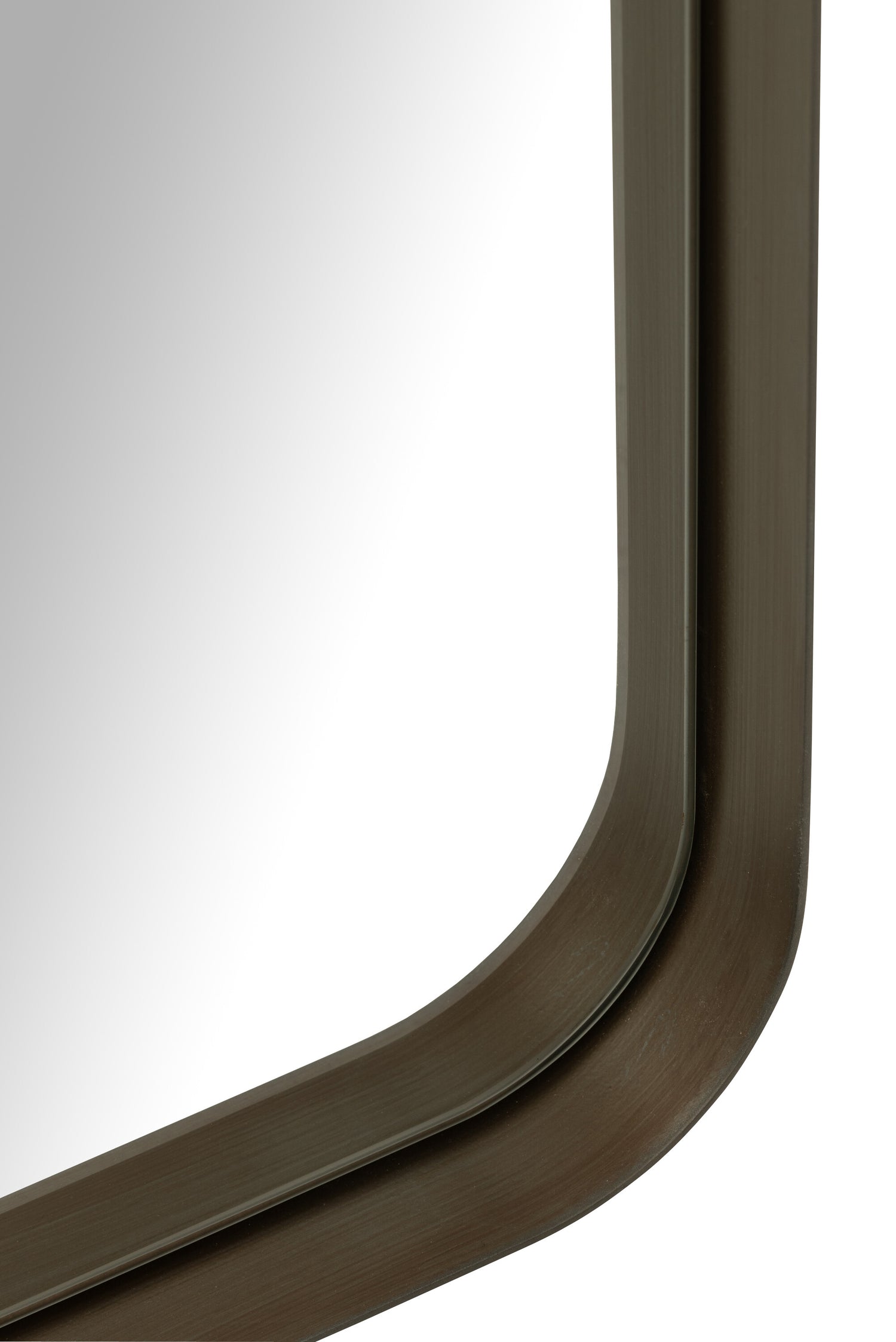 Spiegel Markus Metaal/Glas Zwart S