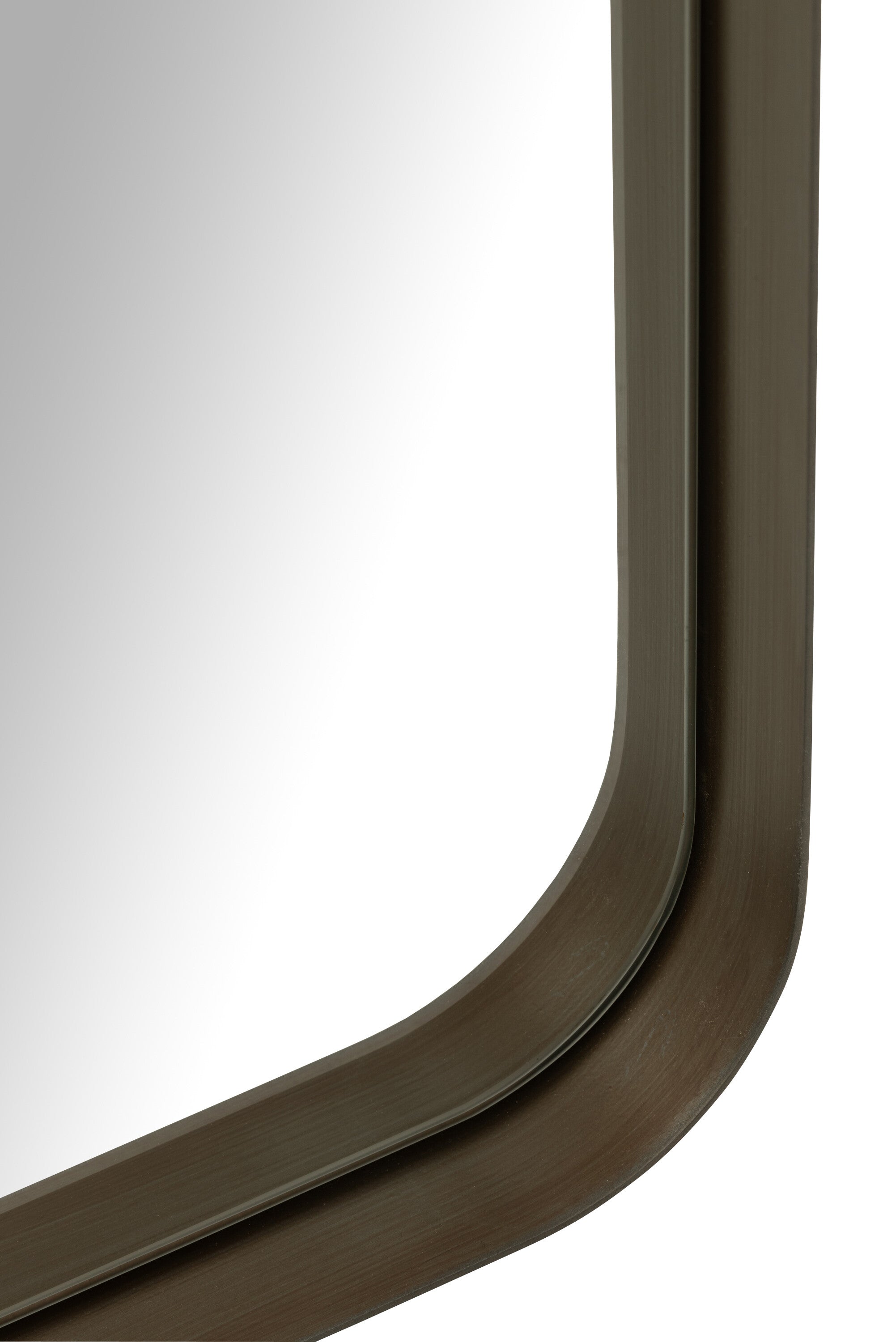 Spiegel Markus Metaal/Glas Zwart S