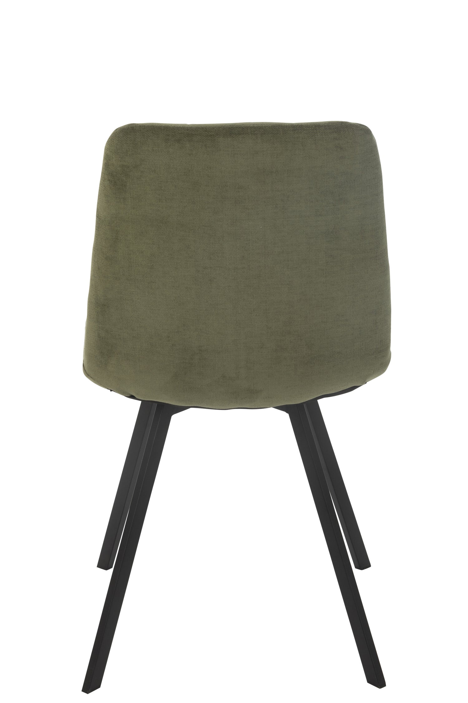 Eetkamerstoel Clark Metaal/Polyester Groen