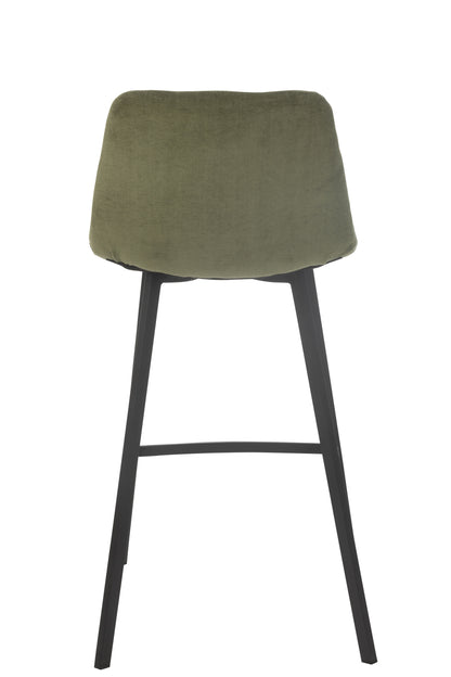 Barstoel Kent Metaal/Polyester Groen