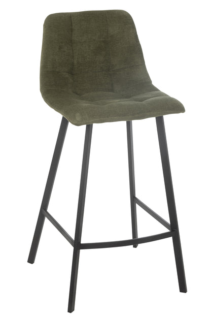 Barstoel Kent Metaal/Polyester Groen
