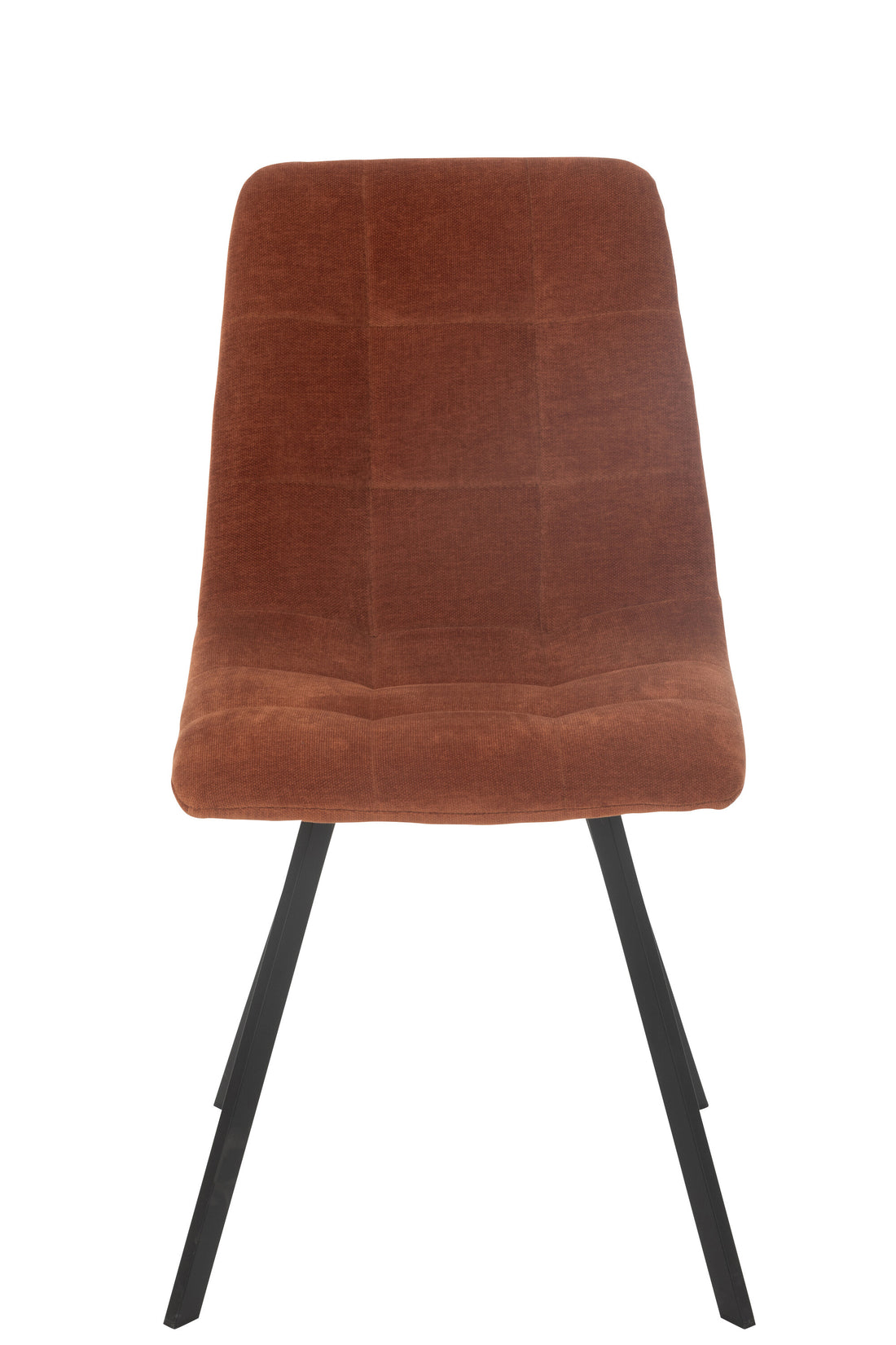 Eetkamerstoel Clark Metaal/Polyester Roest