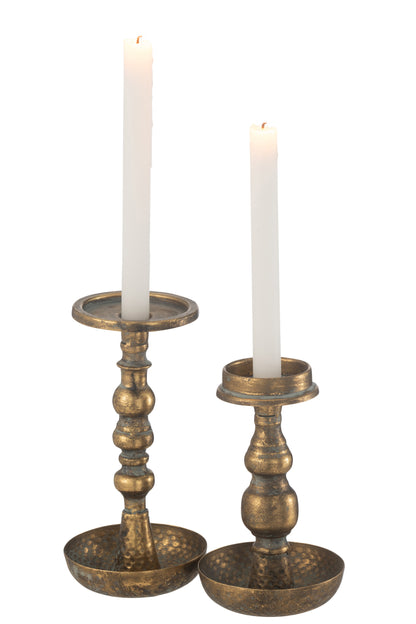 Kaarsenhouder Jere Metaal Goud