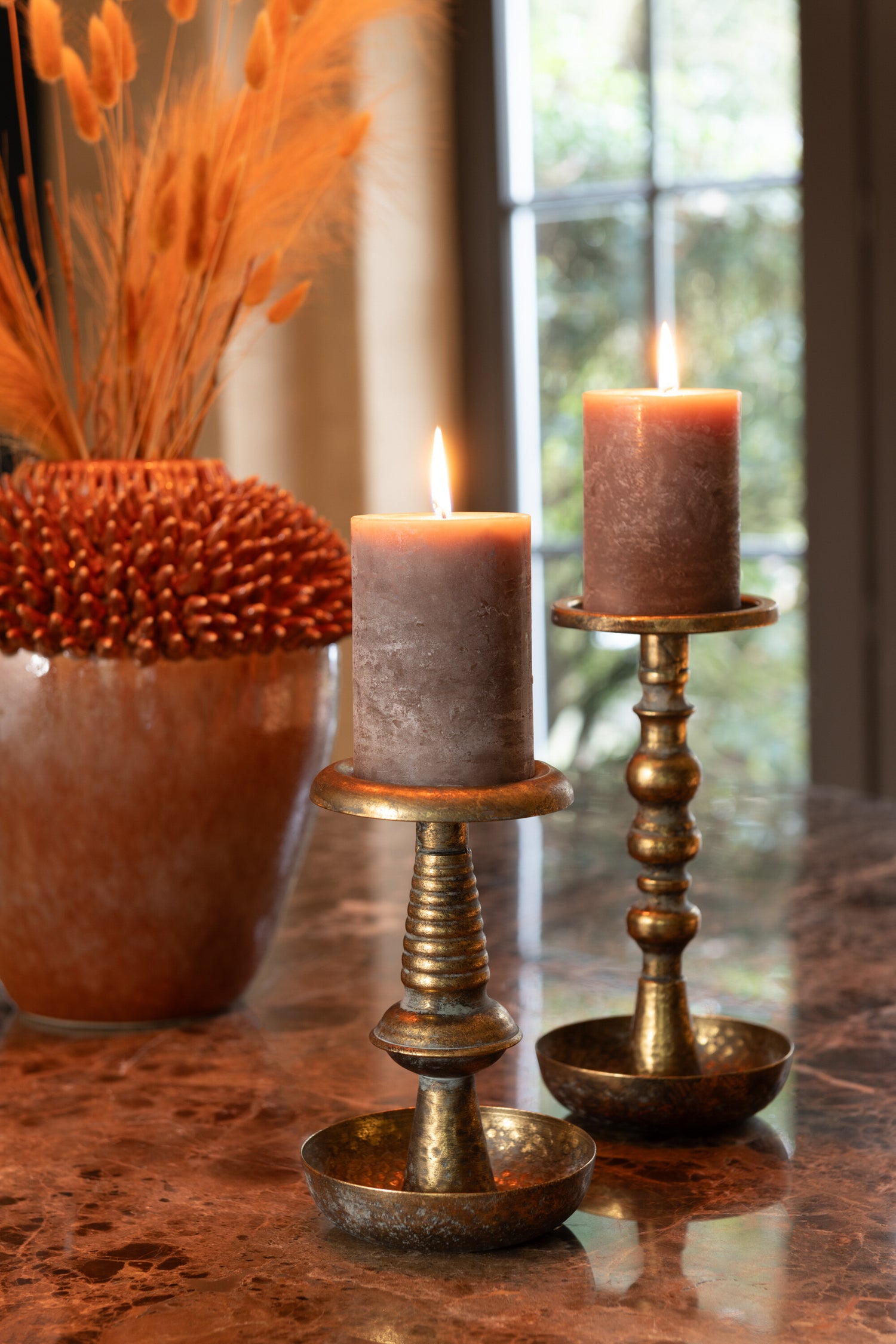 Kaarsenhouder Jere Metaal Goud