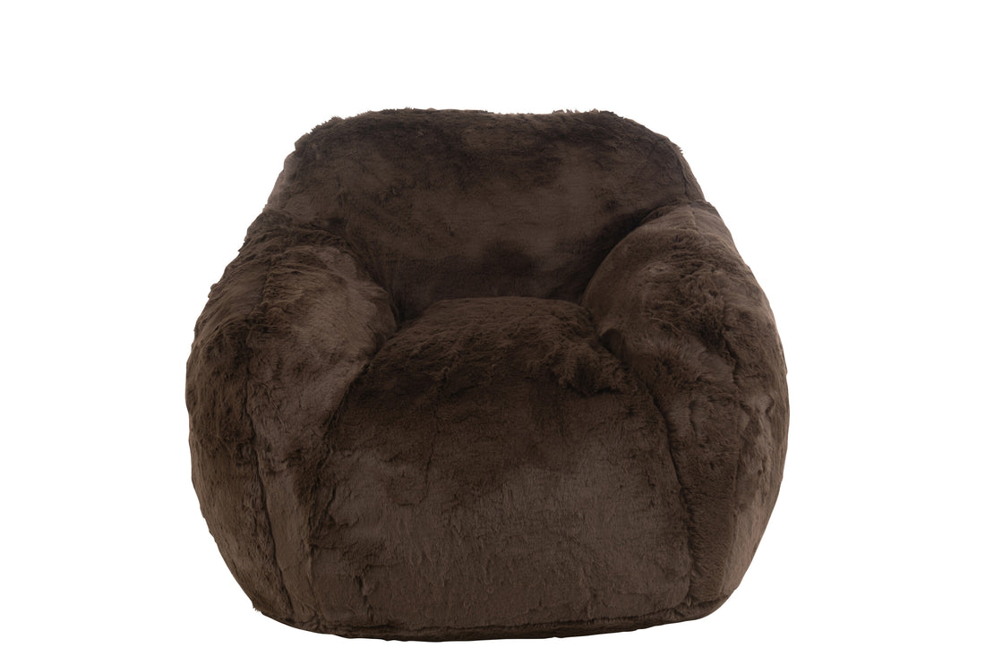 Bank Cutie Polyester Bruin Klein