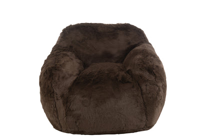 Bank Cutie Polyester Bruin Klein