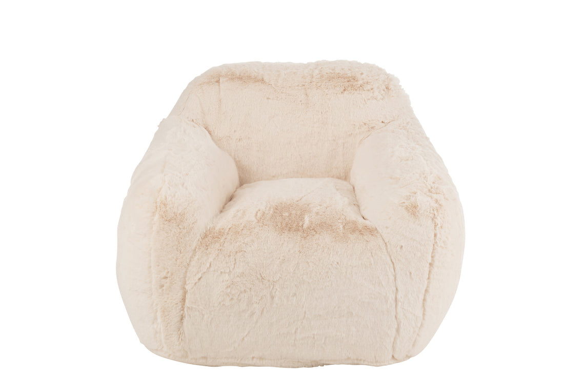 Bankstel Cutie Polyester Crème Klein