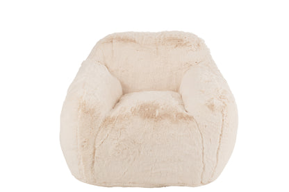 Bankstel Cutie Polyester Cr√®me Klein