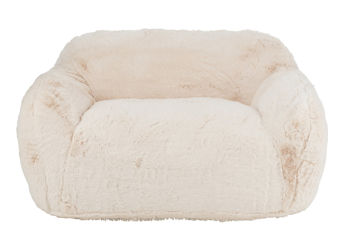 Bankstel Cutie Polyester Roomwit Groot