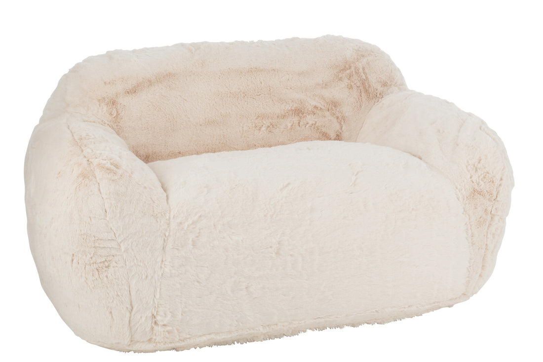 Bankstel Cutie Polyester Roomwit Groot