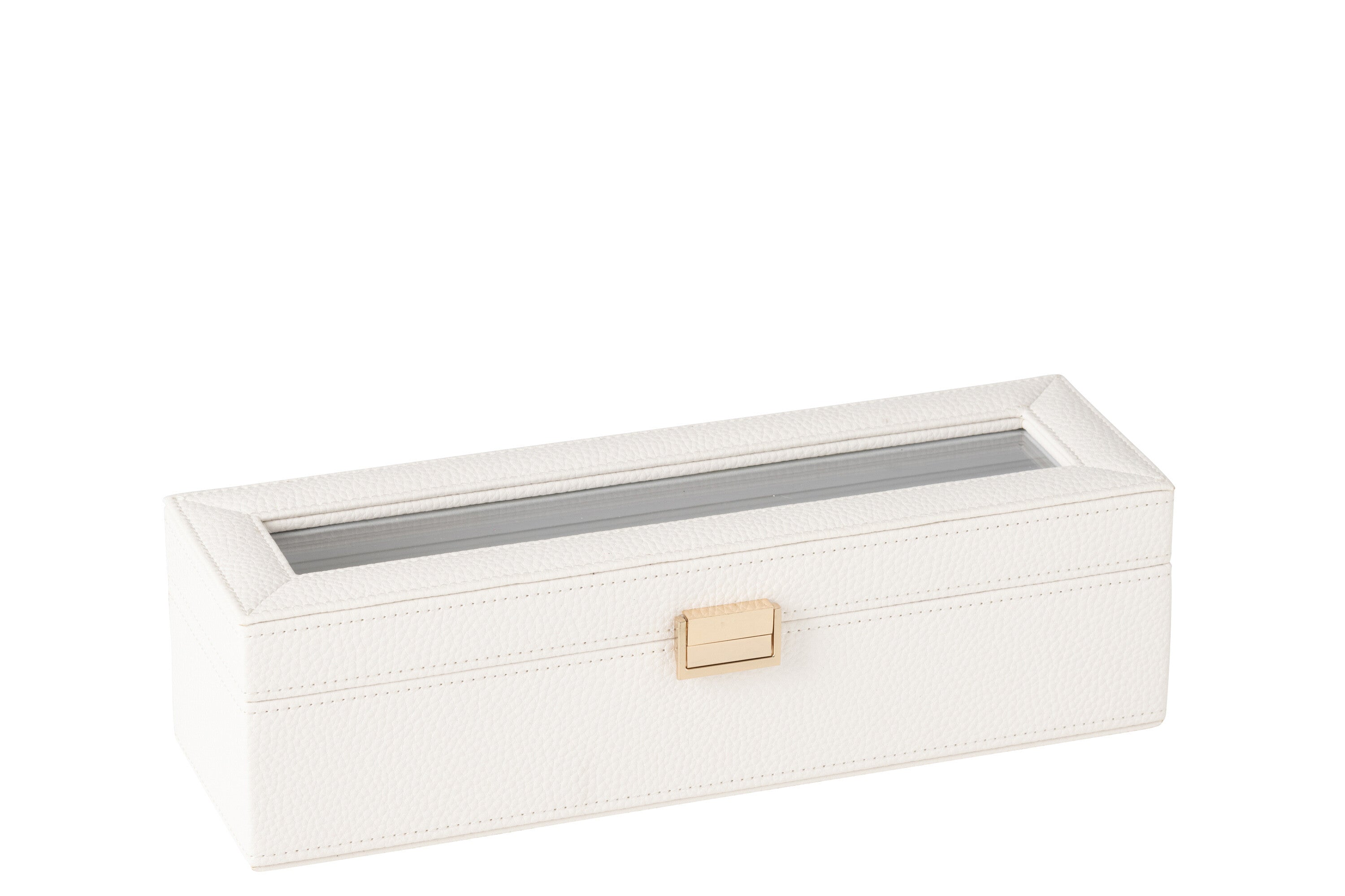 Swatch Box 6 Compartments Kunstleer Wit