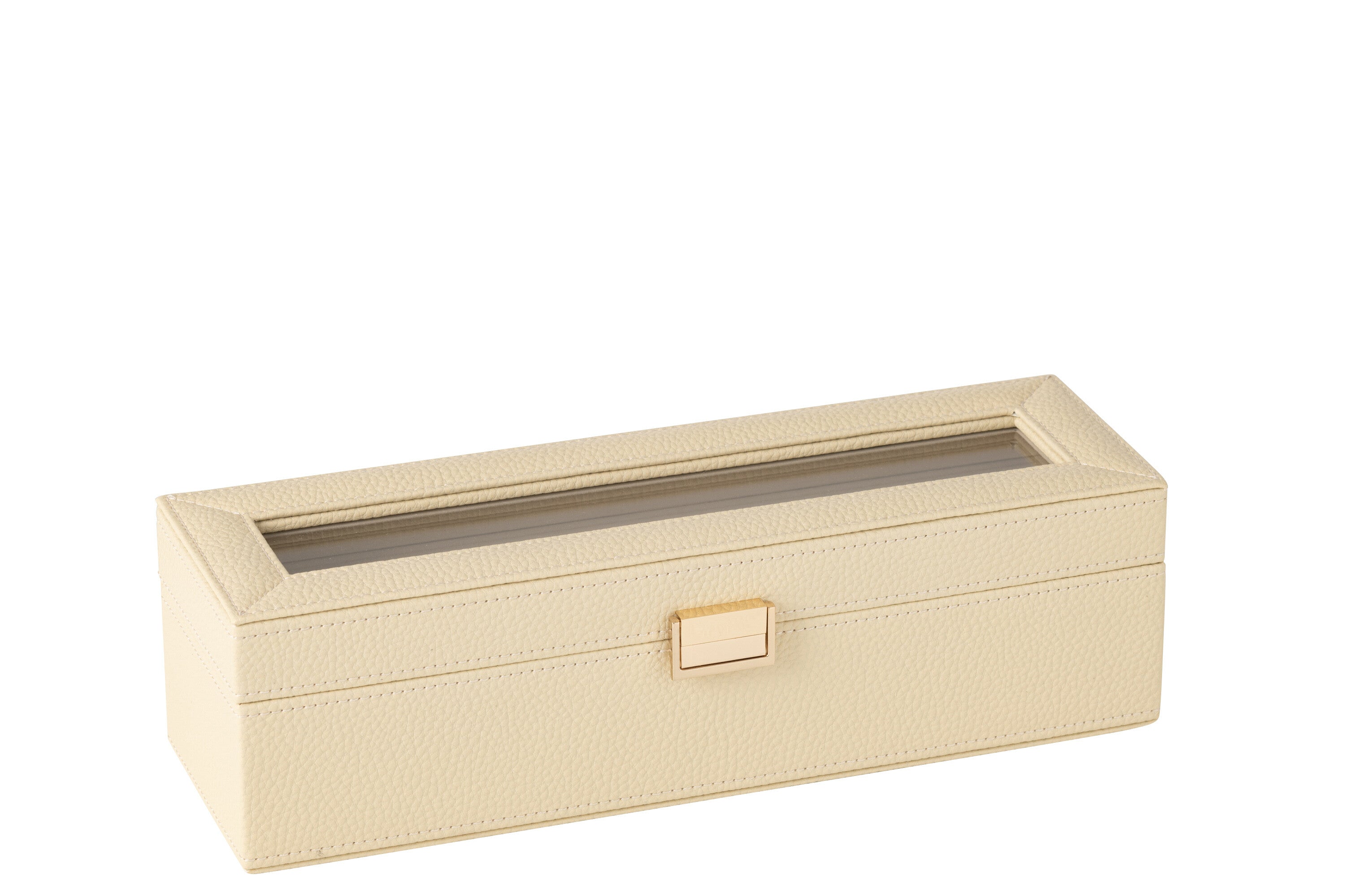Swatch Box 6 Compartments Kunstleer Beige