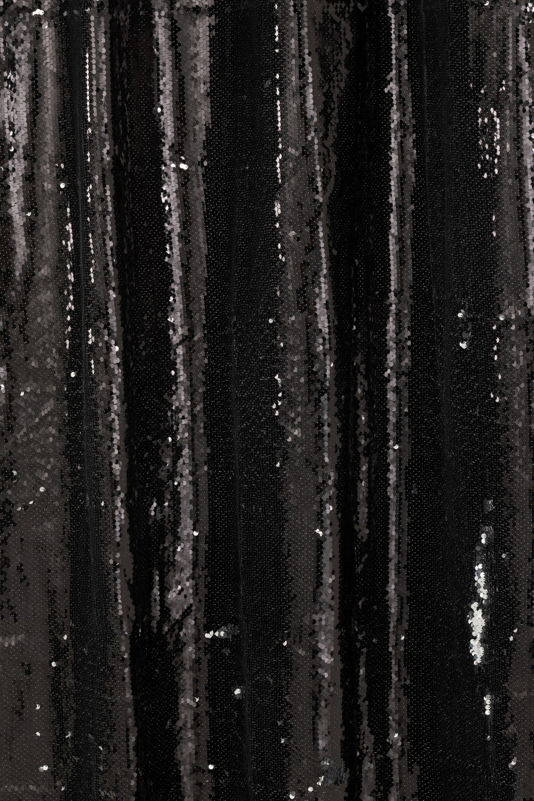 J-Line Gordijn Omkeerbaar Sequin Zwart/Zilver