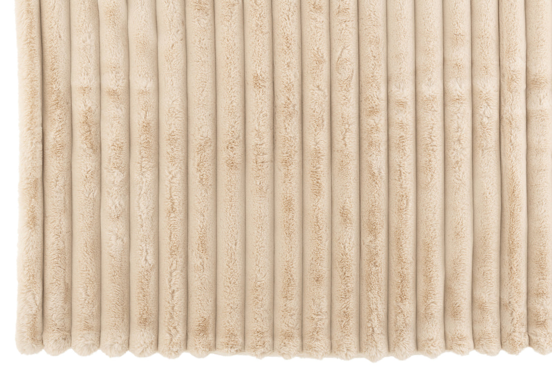 Plaid Groot Corduroy Polyester Beige