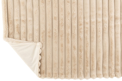 Plaid Groot Corduroy Polyester Beige