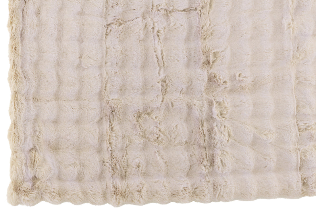 Plaid Wave Polyester Ivoor