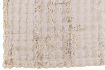 Plaid Wave Polyester Ivoor