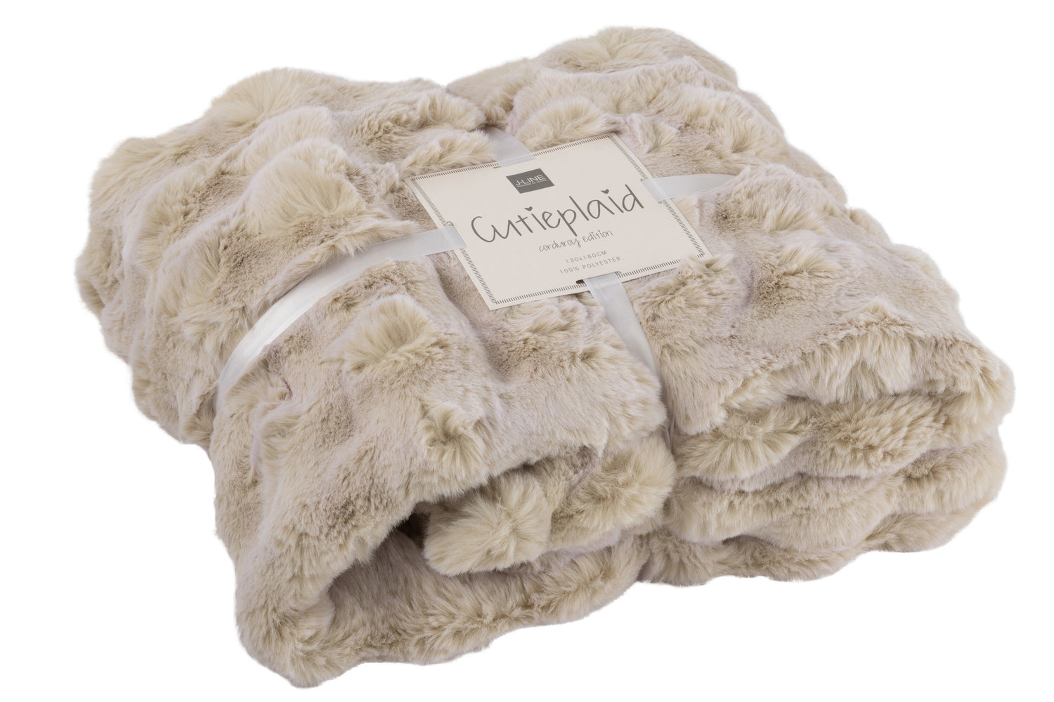 Plaid Wave Polyester Ivoor