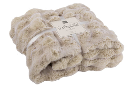 Plaid Wave Polyester Ivoor