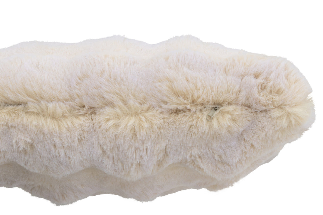 Kussen Golf Polyester Crème