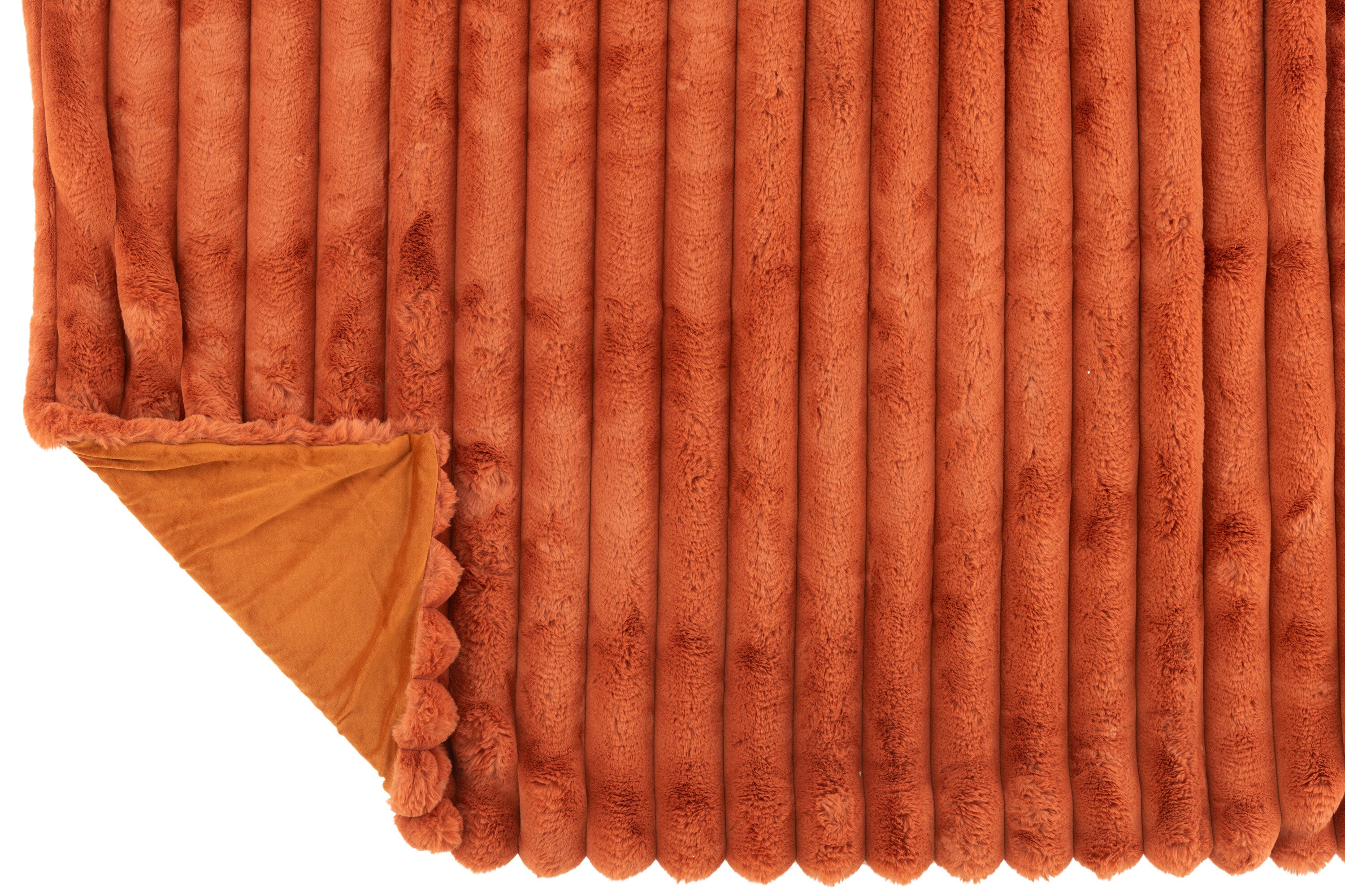 Plaid Groot Corduroy Polyester Roest