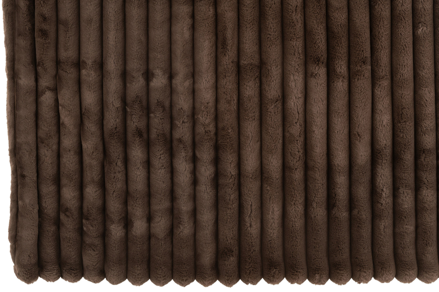 Plaid Groot Corduroy Polyester Chocolade