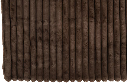 Plaid Groot Corduroy Polyester Chocolade