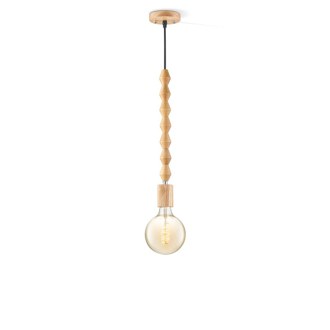 hanglamp Dana Spiraal - LED G260 -dimbaar E27 amber