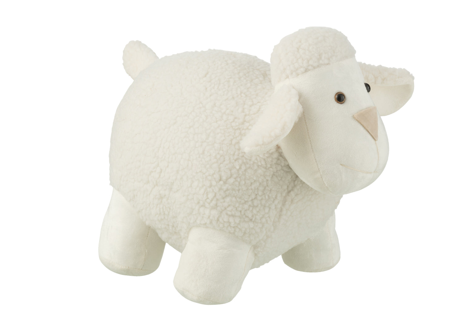 Deurstopper Schaap Polyester Wit Groot