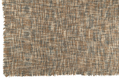Plaid Tweed Acryl/Katoen Lichtblauw/Beige
