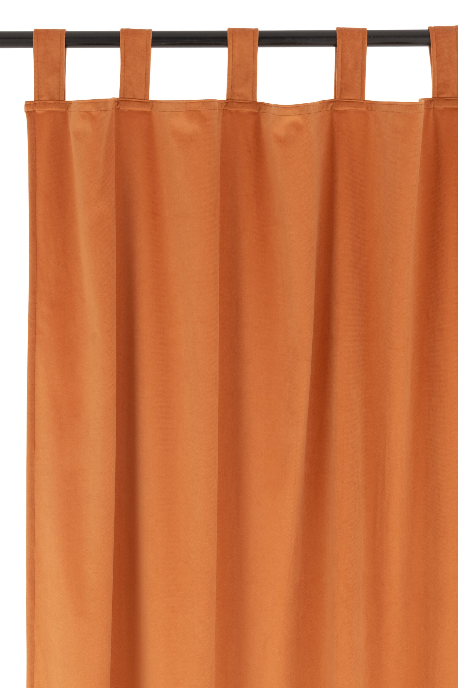 Gordijn Lang Fluweel Oker