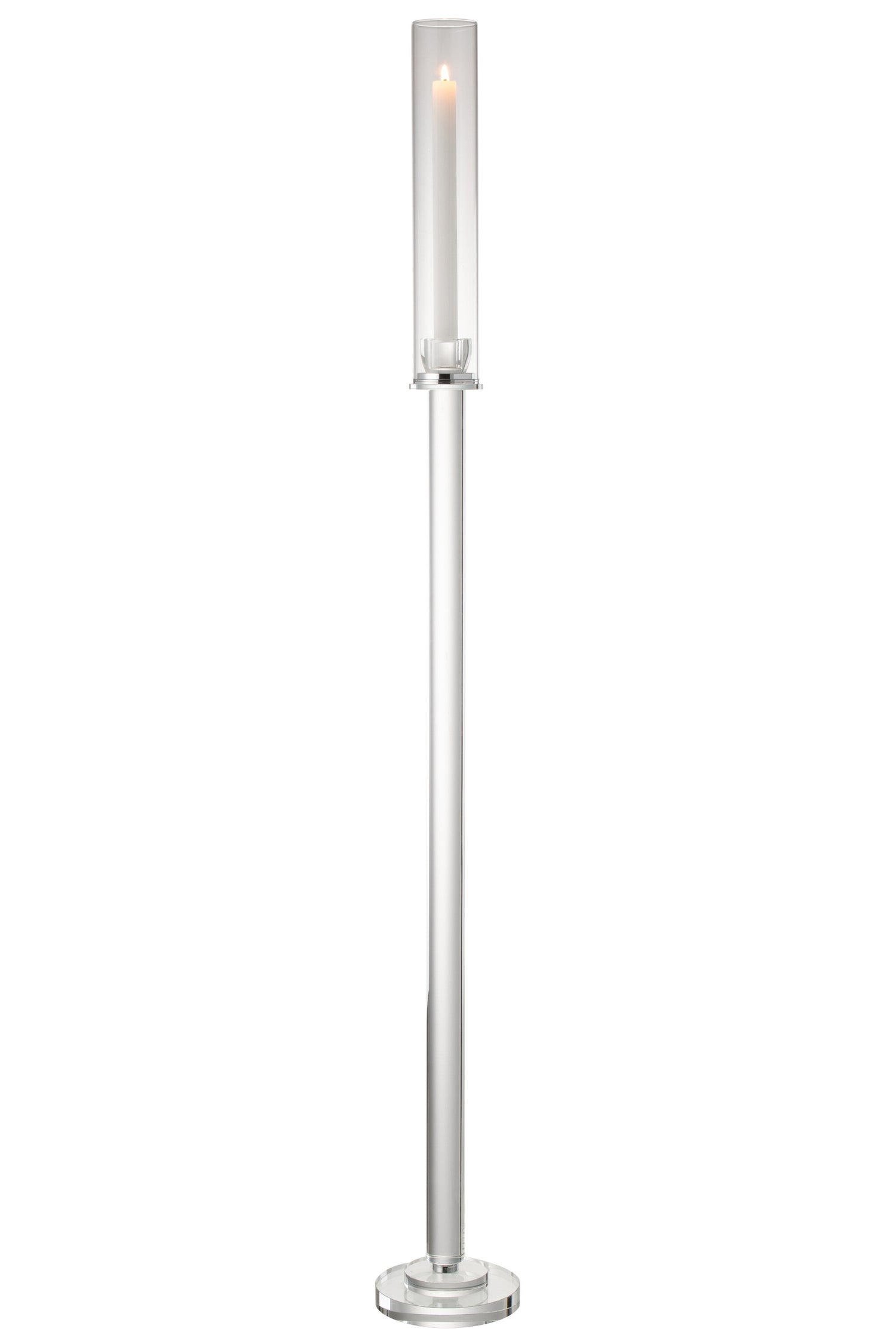 Kaarsenhouder Moira Glas Transparant Groot